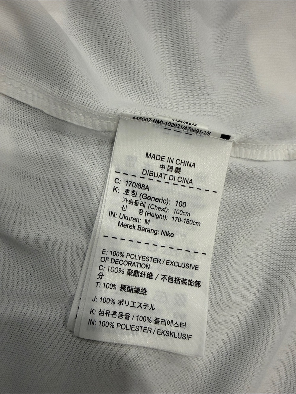 Off-White Men's White and Orange Long Sleeve Jersey - Picture 8 of 10